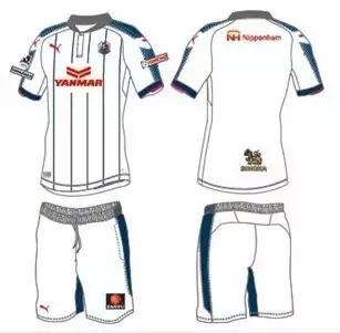 大阪樱花球衣特别版,日本客场樱花球衣