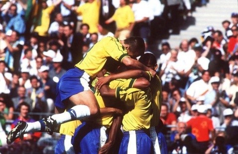 1998年法国世界杯16强对阵图,1998法国世界杯巴西vs摩洛哥