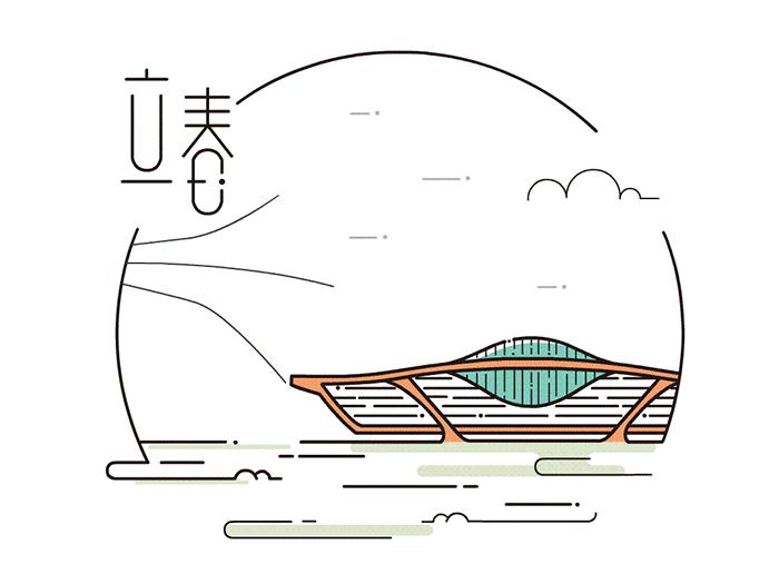 二十四节气第一个节气绘画,二十四节气的图画大全