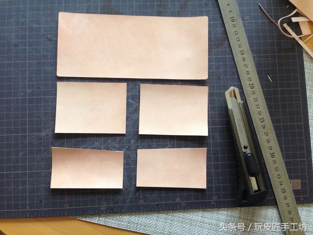 皮雕钱包手工制作视频,简易真皮手工钱包制作教程