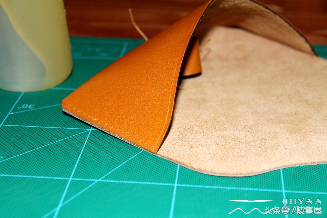 新手也可以做的眼镜皮套教程