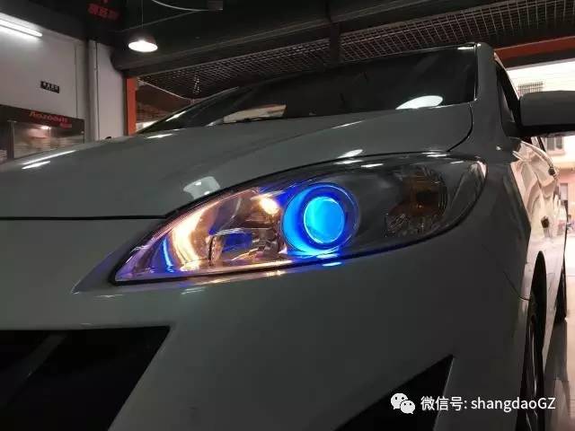马自达6改欧司朗透镜,马自达cx5升级欧司朗