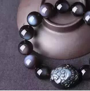 文玩科普纪录片,黑曜石和什么东西配文玩