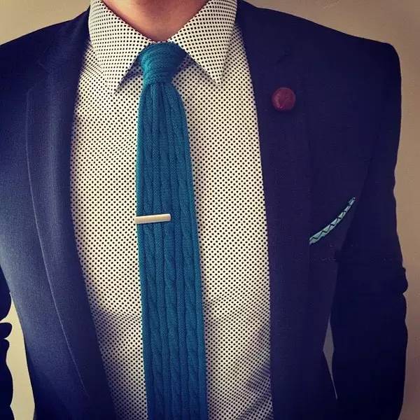 学院风两件套针织领带,时尚针织领带图片大全