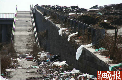 立交桥废旧,立交桥垃圾