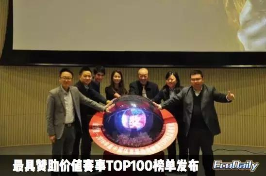 2017最具影响力赛事,2020中国最具赞助价值体育赛事