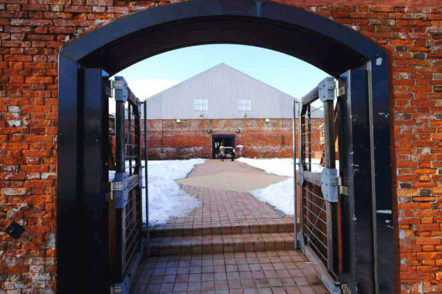 北海道函馆山雪景,冬天北海道函馆