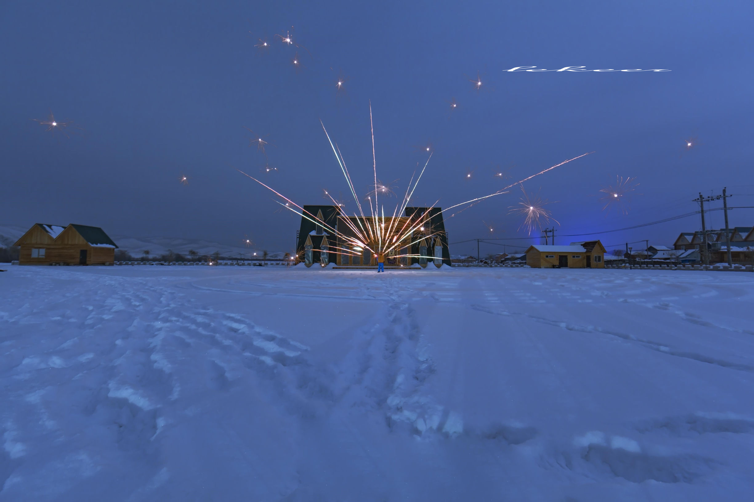 搭眼一看欧洲人一开口居然东北话嘎嘎冷！呵呵，它叫恩和！