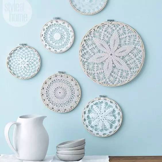 好看的蕾丝花,布艺蕾丝玫瑰花简单方法