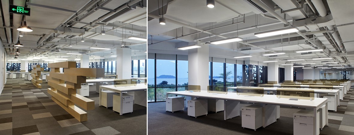 现代办公楼设计高级感,珠海现代简约办公楼会议室装修