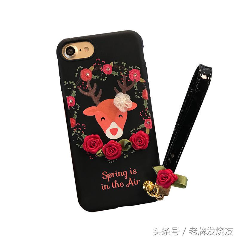 疯狂女果粉竟然每天换一款手机壳不重样