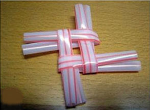 吸管做收纳筐视频,吸管编织收纳筐