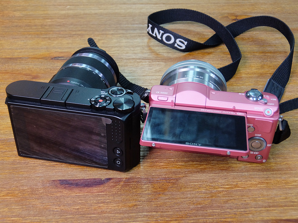 索尼微单哪款可与佳能m50比较,佳能500d与小蚁微单