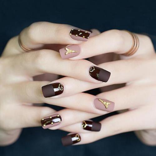 美甲和自己涂指甲油有什么区别,美甲小白也能学会的显白美甲教程