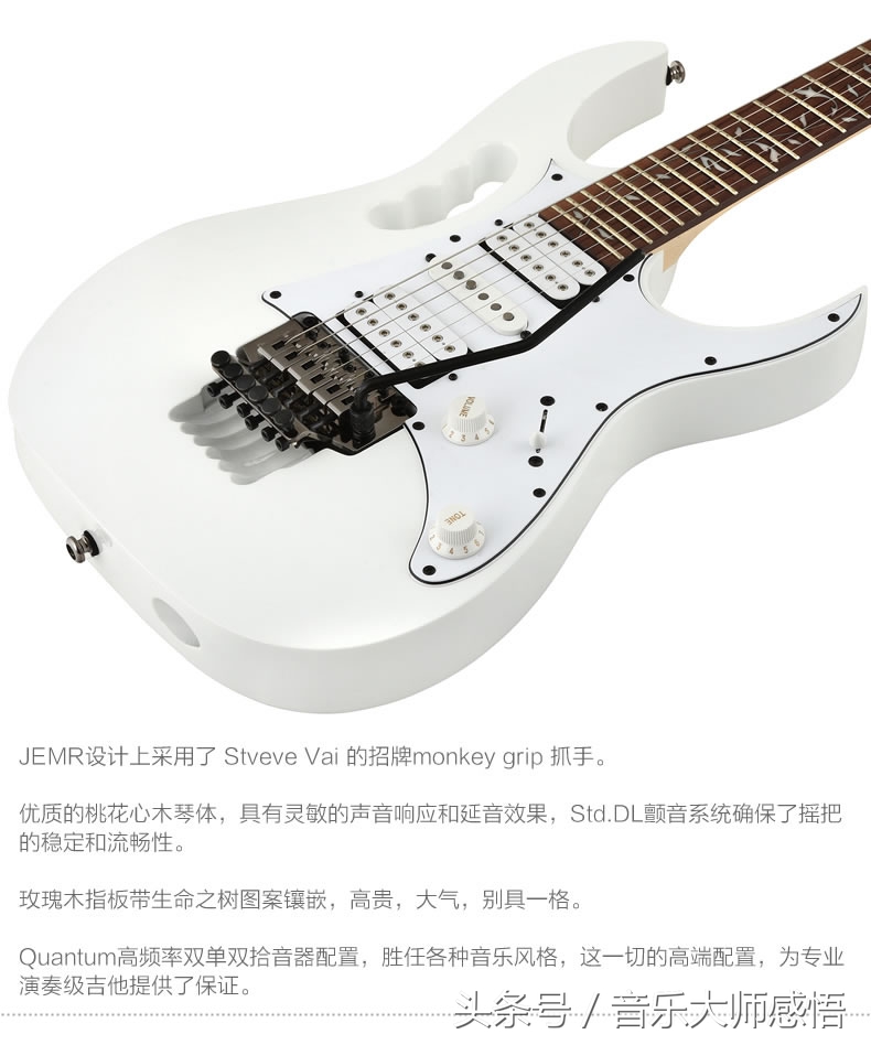 家驹教你学吉他5IBANEZ电吉他JEM系列