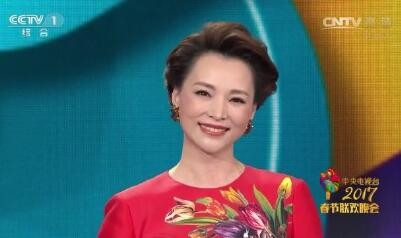 董卿春晚口红是什么色号,董卿2017年春晚口红色号