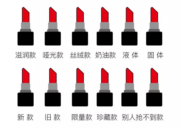 女生为什么会不停的买口红？