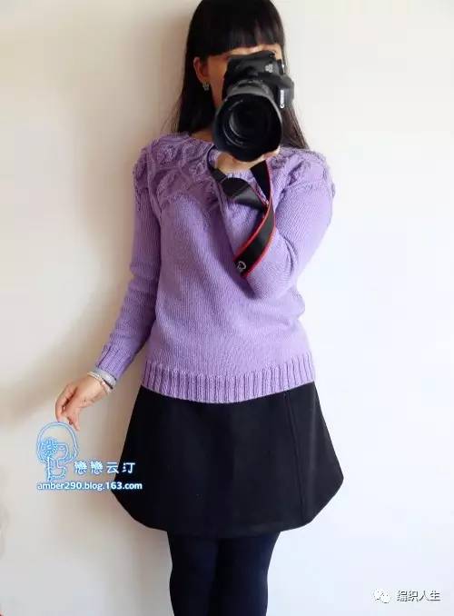 从下往上织的镂空小开衫教程,春秋衫编织教程