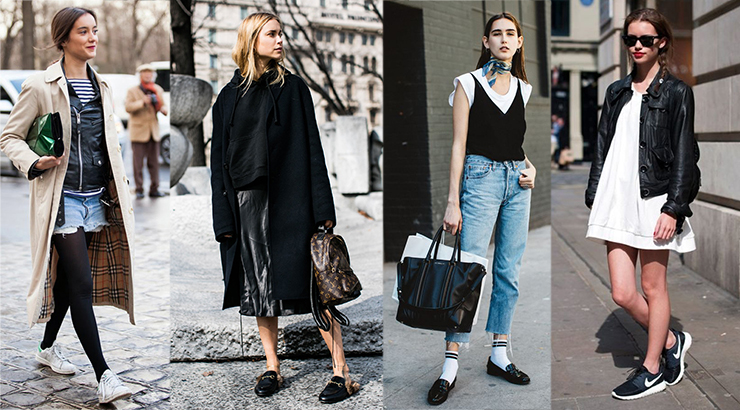 时髦穿搭跟普通穿搭,时髦起来毫不费力