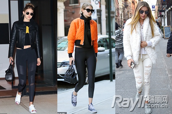 关晓彤马丁靴搭配,关晓彤美体裤老爹鞋穿搭