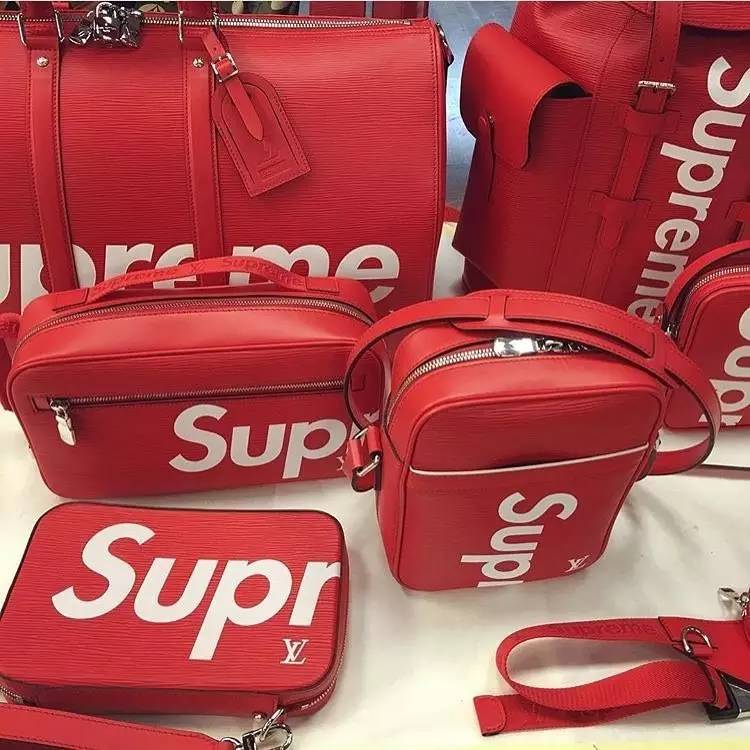 supremelv联名所有单品,lvxsupreme