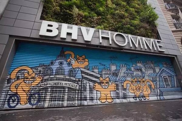 有一个街头艺术家把一只猫涂遍了巴黎,后来它遍布了全世界