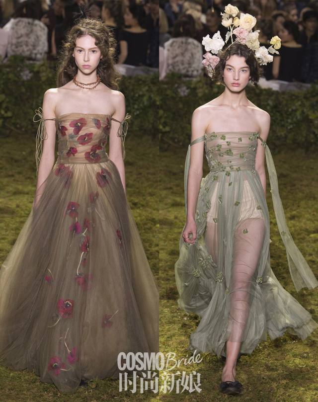 如果我是孔刘的鬼怪新娘，就穿上巴黎高定周这些美美的婚纱嫁给他！