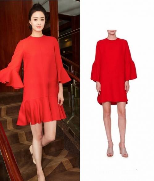 刘涛率五美和杨幂、关晓彤比美？贾乃亮穿工作服？实力教学红衣服的吓人72招式！