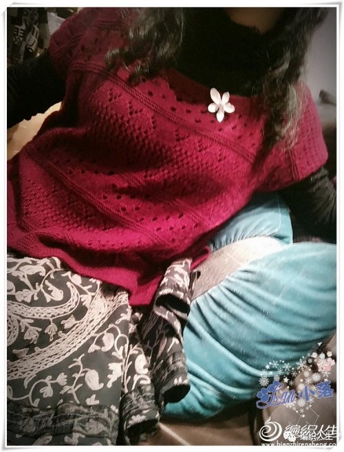 仿貂毛辣妹镂空圆领黑色针织衫,手工织毛衣薄款女士时尚潮流