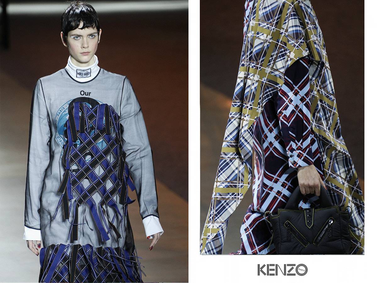 kenzo2018巴黎时装发布会,男女装品牌联动活动