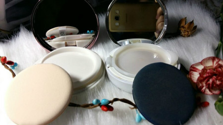 巴黎欧莱雅空气气垫霜,欧莱雅奇焕光感BB霜