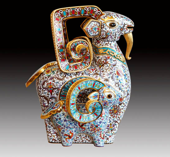 精美宫廷景泰蓝工艺品生产,景泰蓝瓷器