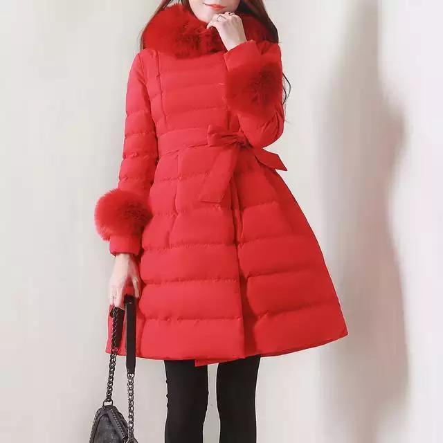 四十多穿什么棉服颜色时尚大气,谁说40岁女人不能这么穿