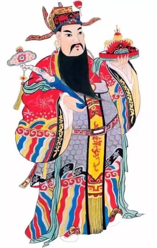 初五正确的五路财神图,初五迎财神10张图