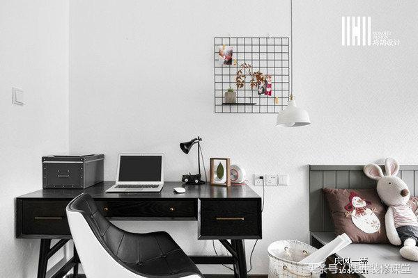 三室极简工业风,北欧极简工业风装修