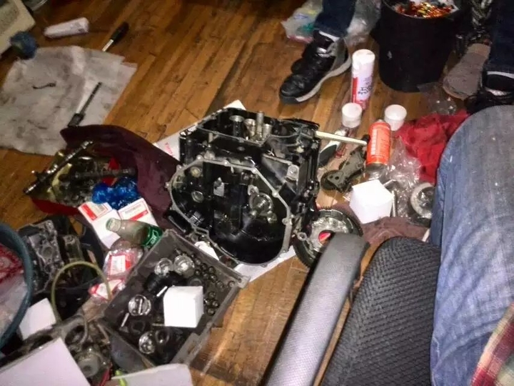 报废CBR250MC17复活