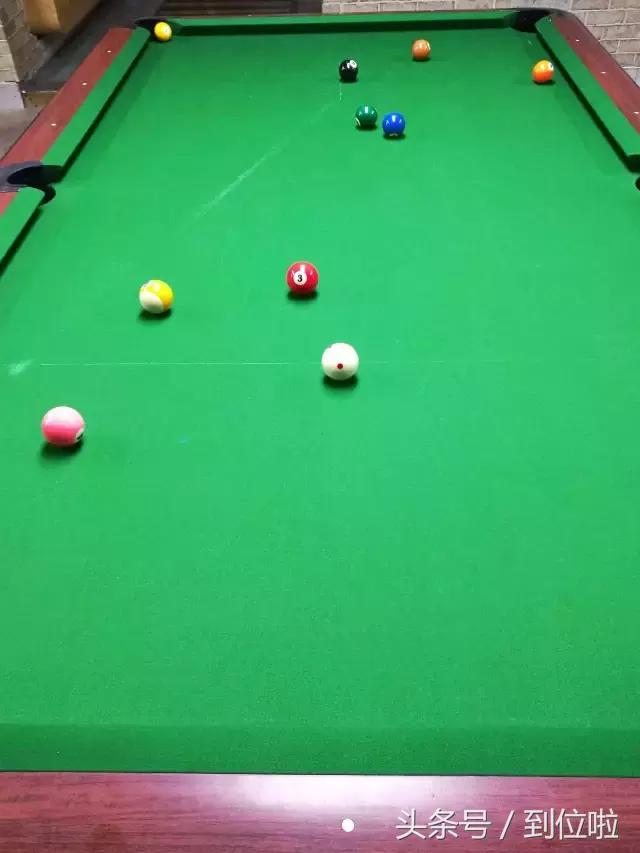 美式台球可以跳球吗,美式台球打不进