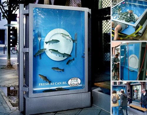 绝妙创意的公交车站