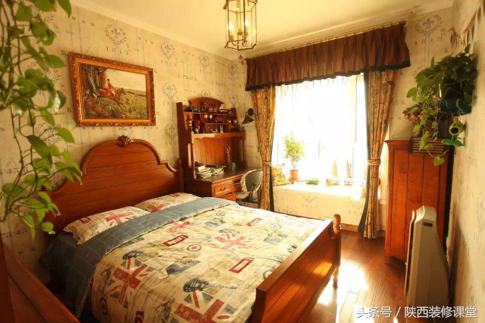 125平美式乡村风25万勉强硬装搞定,135平方美式乡村风情