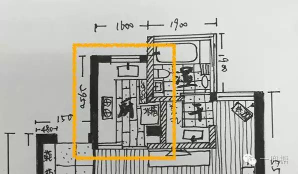 4平米小厨房变8平方,二手房改造开放式厨房