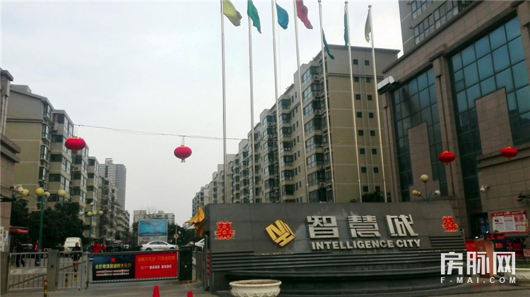 左边万科城,右边智慧城,合能公馆在长安一点也不偏!