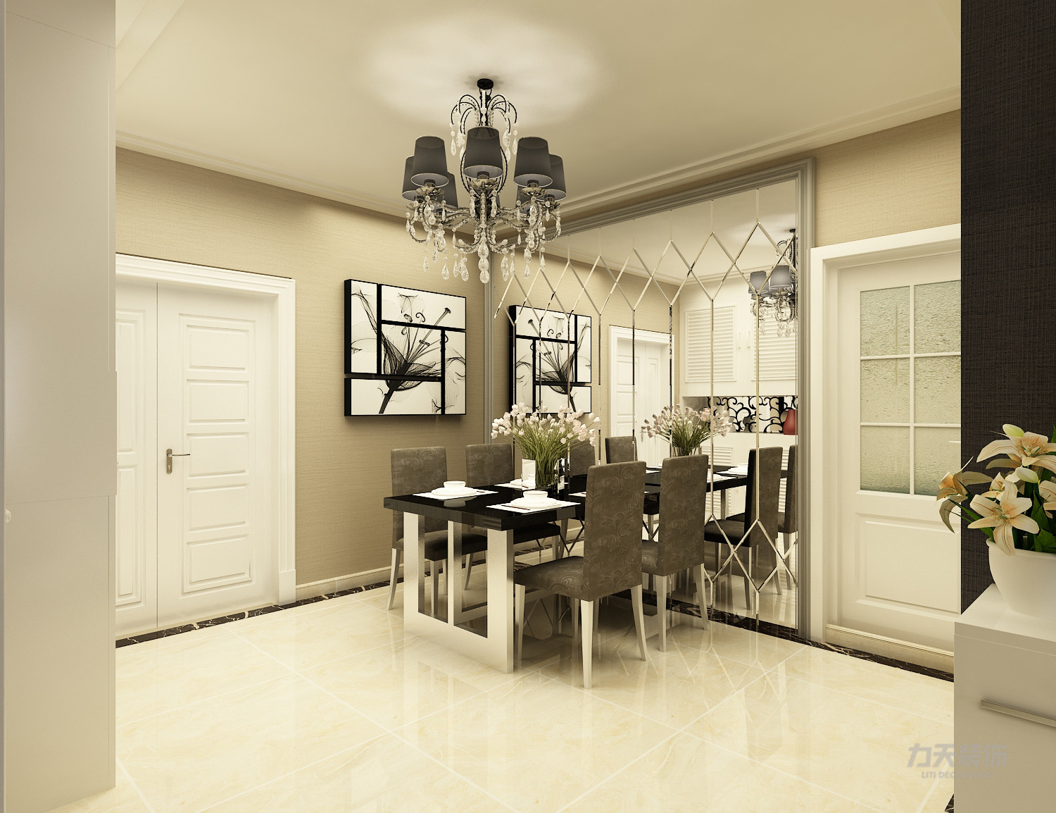 石家庄奥北公元顶楼带露台的房子,石家庄奥北公元三室装修效果133平