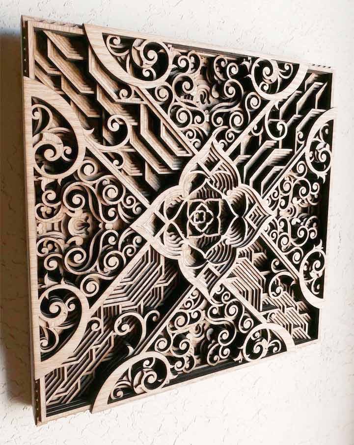 塑型木浮雕,无法抵挡的魅力图片