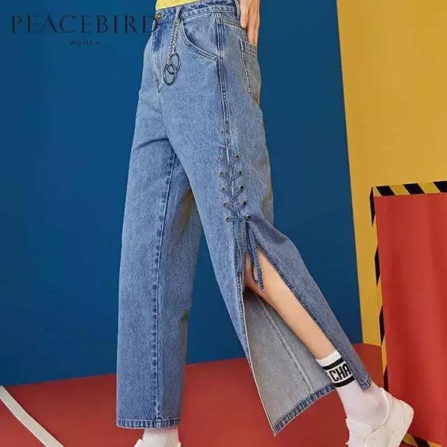 沈阳万象城牛仔裤专卖店,今年流行爆款裤子时髦牛仔裤