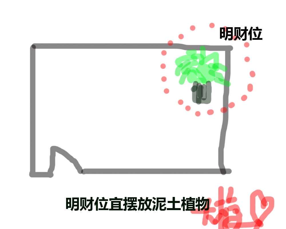 财位在正南方如何摆放,风水中的财神位怎么找