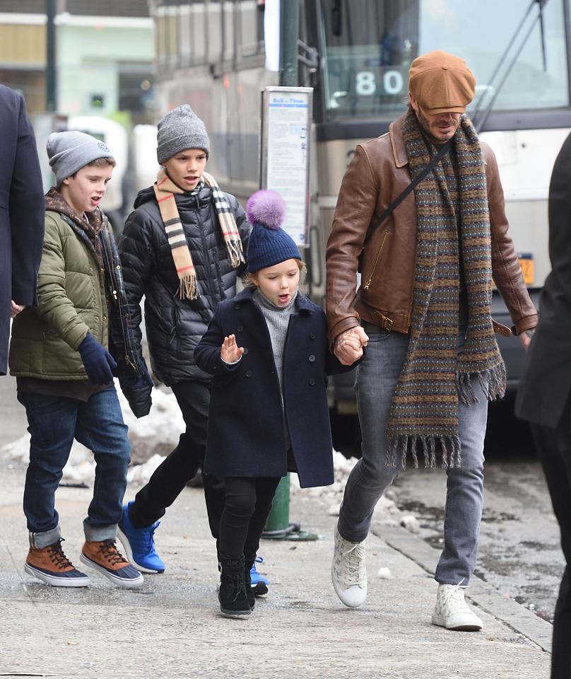 贝家哈珀小七纽约时装周日记：简易英伦风胜过三哥潮牌LV联名