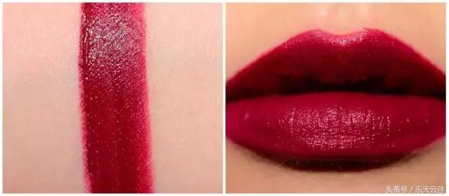 burberry丝绒25号唇釉,burberry唇釉试色