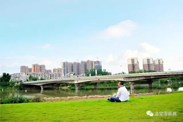 成都金堂一道美丽的风景线,水城之美