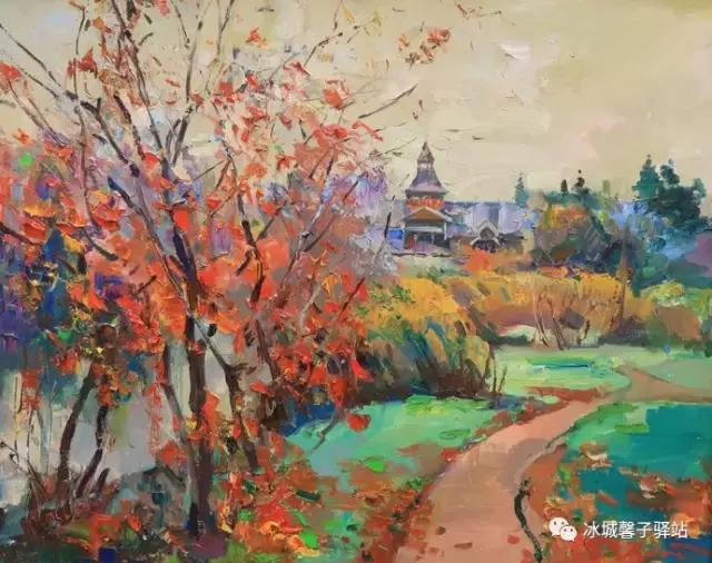 诗情画意般的伏尔加庄园,俄罗斯画家笔下绝美的温暖