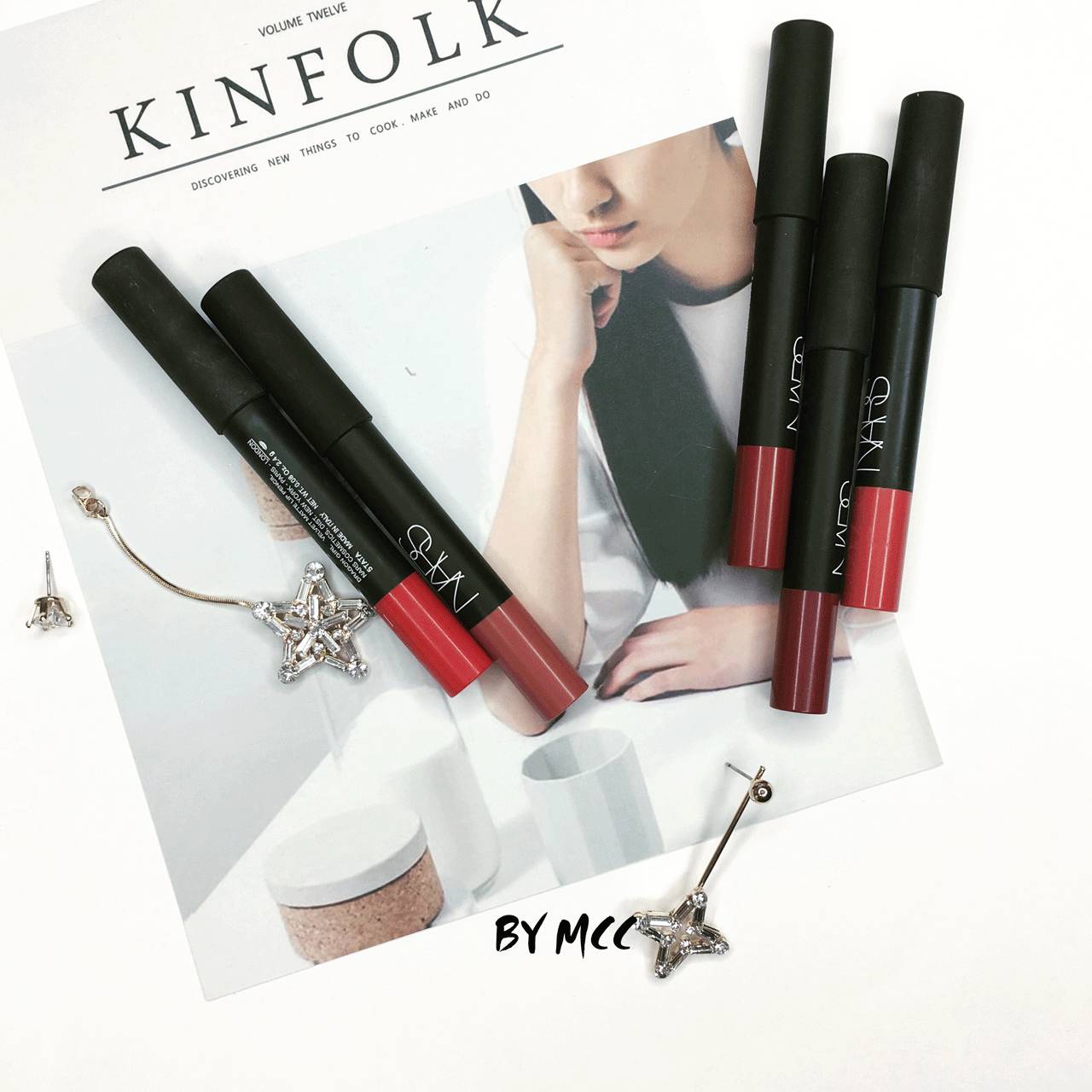 nars唇膏试色,nars唇膏67试色